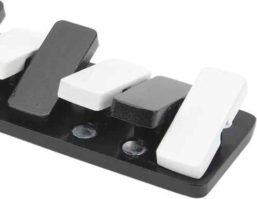 Miniatura 2 de Juguete deslizante para ansiedad, llave de piano de alta calidad, con clicker háptico, para alivio del estrés, con sonido de metal nítido