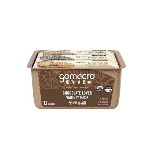 Miniatura 5 de GoMacro Macrobar - Barras de proteína, paquete variado