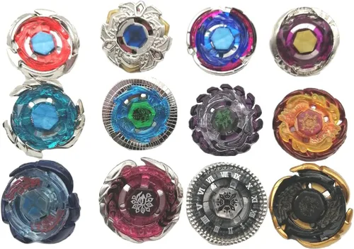 Miniatura 4 de Battling Top Game Metal Fusion 4D Series Battle Set 12 Spinning Tops 4 Launchers Gyro Game con caja de almacenamiento, regalo para niños mayores