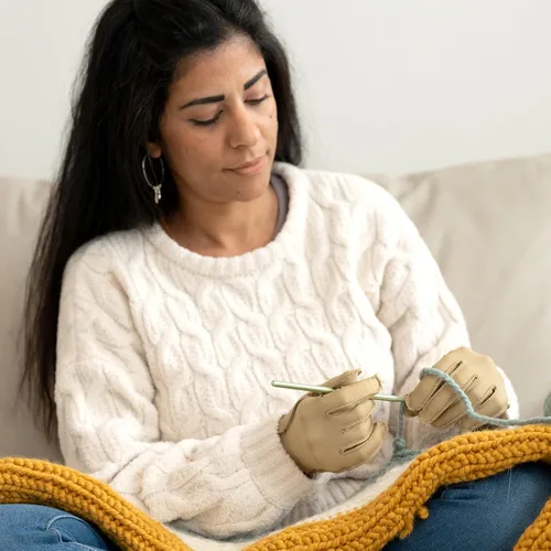 Miniatura 5 de Guantes terapéuticos de compresión isotoner, con dedos completos, unisex