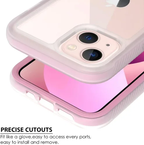 Miniatura 5 de Puxicu Funda acrílica 2 en 1 para iPhone 11 Pro, antiamarilleo, protección de grado militar, funda delgada a prueba de caídas para iPhone 11 Pro