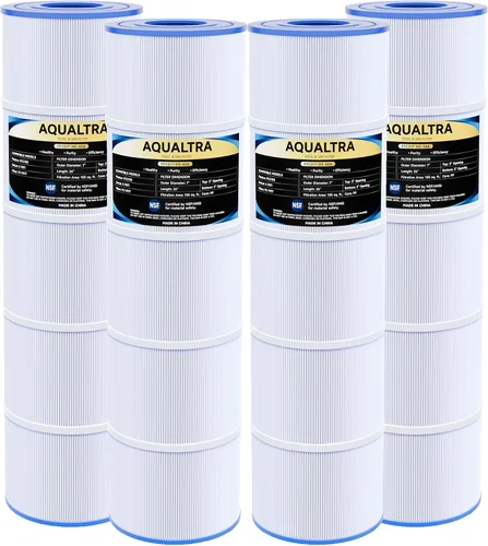 AQUALTRA Filtro de piscina compatible con CCP420, PCC105-PAK4, C-7471, FC-1977, 178584, 160301, FC-6470, R173576, 105 pies cuadrados, 26 x 7