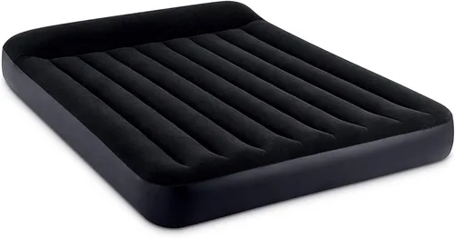 Miniatura 12 de Intex Dura-Beam Standard Pillow Top Cama de Aire Inflable Cómoda con Bomba Eléctrica Integrada y Bolsa de Transporte, Tamaño Individual, Azul