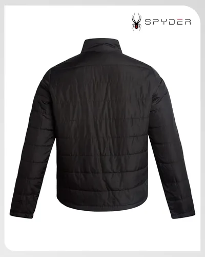Miniatura 7 de Spyder Chaqueta de esquí para hombre, sistema 3 en 1, chaquetas de invierno impermeables para la nieve para hombre, chaqueta de snowboard