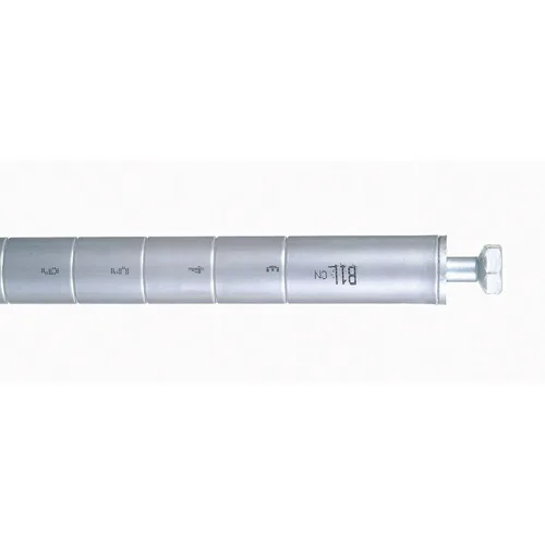 Miniatura 9 de Nexel Poly-Z-Brite Unidad de Estantería de Alambre Ajustable, 4 Niveles, Estante Organizador de Servicio Pesado Multiusos, 14" x 36" x 74