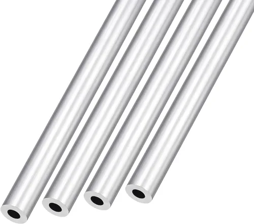 Miniatura 17 de METALLIXITY Tubo de aluminio 6063 (0.118 in de diámetro exterior x 0.079 in de diámetro interior x 11.811 in de largo), 4 piezas, tubo redondo