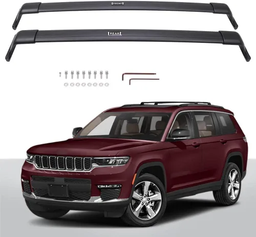 Miniatura 10 de Barra transversal de 220 libras para Honda CR-V CRV 2017-2022 con rieles de techo empotrados, barra de carga, barra transversal, accesorios