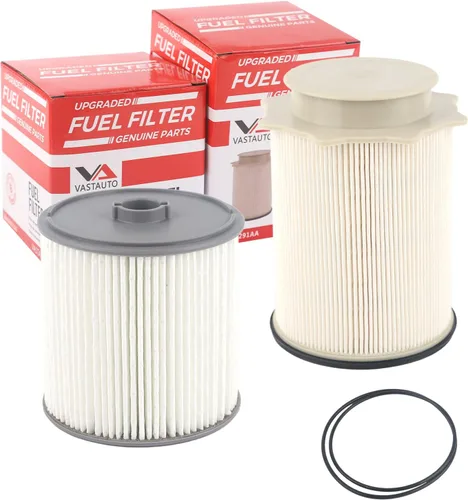 Miniatura 6 de Juego de separadores de agua con filtro de combustible Cummins 6.7 para Dodge Ram 2500 3500 4500 5500 6.7L Diesel Turbo Motores 68436631AA
