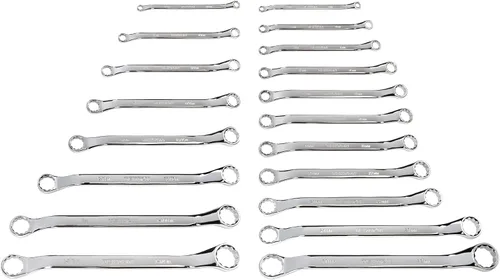 Miniatura 13 de TEKTON WBE24411 - Juego de llaves de extremo de caja con soporte de 45 grados, 11 unidades (6-32 mm)