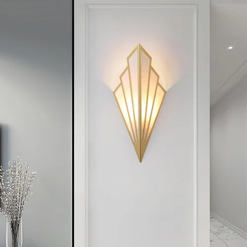 Miniatura 6 de Juego de dos lámparas de pared de estilo moderno, apliques de pared a pilas con control remoto, lámpara de iluminación inalámbrica art deco