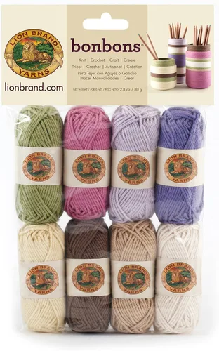 Miniatura 15 de Lion Brand Yarn Paquete de hilo BonBons Brights