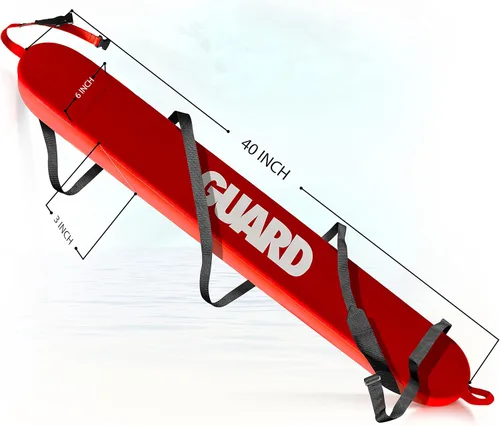 Miniatura 2 de ASA TECHMED Tubo de rescate salvavidas para uso doméstico y comercial, ideal para salvavidas y piscina personal, incluye silbato a juego