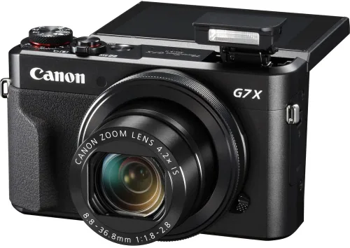 Miniatura 4 de Canon Cámara digital PowerShot G7 X Mark II (1066C001) + tarjeta de memoria de 64 GB + 2 baterías NB13L + software de fotografía Corel + cargador +