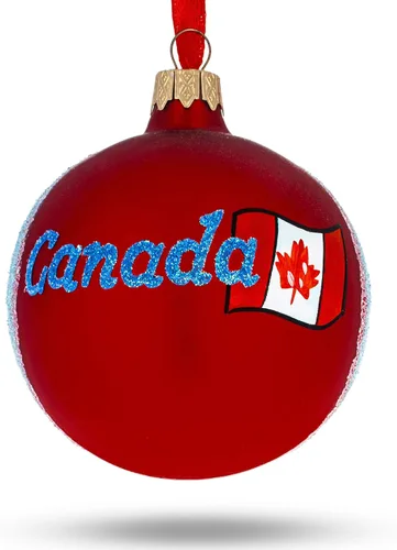 Miniatura 7 de CN Tower, Toronto, Canadá, bola de cristal adorno de Navidad 3.25 pulgadas