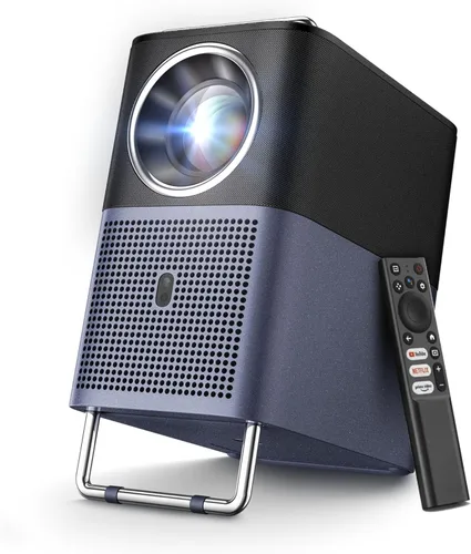 TCL Proyector inteligente A1s compatible con 4K, compatible con Google TV y Netflix, WIFI y Bluetooth, enfoque automático Keystone, Native 1080p,