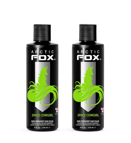 Miniatura 56 de ARCTIC FOX - Tinte de color semipermanente para cabello vegano y libre de crueldad, color amarillo intenso (4 onzas líquidas, Cosmic Sunshine)