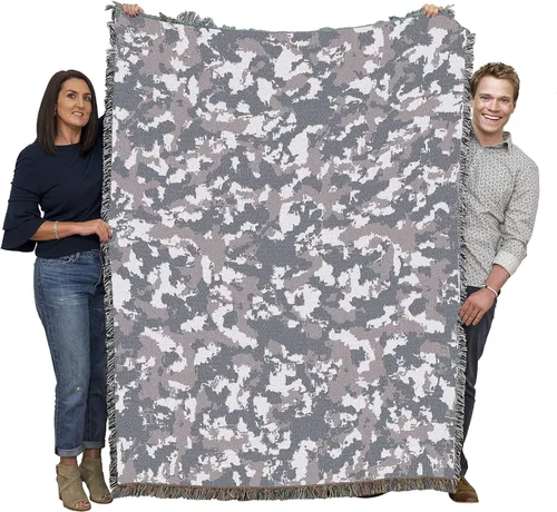 Miniatura 19 de Pure Country Weavers Manta de edredón – Nueve parches de flores – Patrones de regalo de jardín con hojas florales de regazo cuadrado tejido