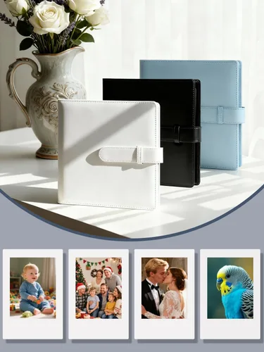 Miniatura 2 de Veicevol - Álbum de fotos con 256 bolsillos para cámara Fujifilm Instax Mini, color blanco For 2x3 in Polaroid Camera, Photo Album for Fujifilm