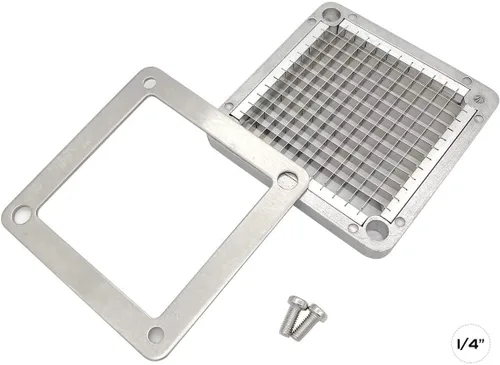 Miniatura 5 de Cuchilla de repuesto de 1/4 pulgadas, hoja de acero inoxidable 440C para cortador de frutas y verduras comerciales, hoja intercambiable y juego