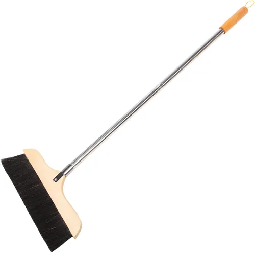Miniatura 9 de Uonlytech Escoba de piso Escoba de servicio pesado Escoba de cocina Escoba de madera Barredora de madera Escoba para el hogar Cepillo de barrido