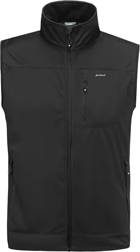 Miniatura 2 de Willit Chaleco de golf para hombre, chaleco ligero softshell, ropa de abrigo, chaqueta sin mangas, senderismo, correr, casual