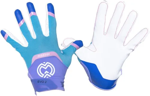 Miniatura 8 de EVO2 Youth Football Gloves – Sticky Grip ProTac Palms, Lightweight Breathable Mesh Fit, SFIA – Kids Football Gloves