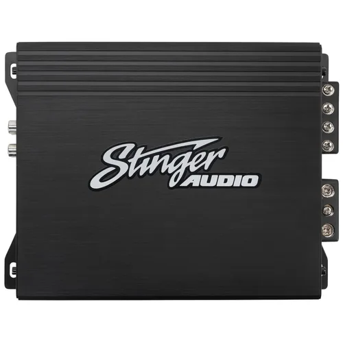 Miniatura 2 de STINGER Audio MT-700.1V2 Monoblock de 700 Watts RMS Amplificador de Subwoofer Compacto para Audio de Coche con Control Remoto, Botón de Graves