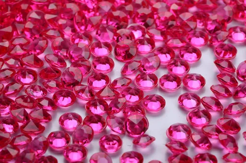 Miniatura 27 de 5000 unidades por paquete de cristales de confeti dispersos para mesa de boda, diamantes acrílicos de 0.236 pulgadas (0.236 in), diamantes