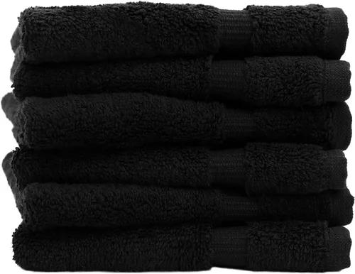 Miniatura 36 de Colección de calidad de hotel y spa, altamente absorbente y de secado rápido, 100% algodón turco, 750+ GSM, toallas ecológicas, toallas con borde