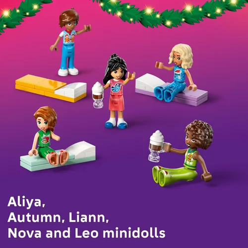 Miniatura 4 de Calendario de Adviento LEGO Friends 2025 - Juguete de Construcción - Set de Cuenta Regresiva para Vacaciones para Niñas y Niños, Edades 6+ - 24