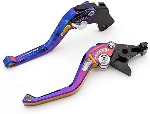Miniatura 7 de FXCNC Palancas de embrague de freno de motocicleta compatibles con FZ1 FAZER 06-15, FZ8 2011-2019, FZ6R / XJ6 Diversion 09-15, FZ6 FAZER 2004-2010