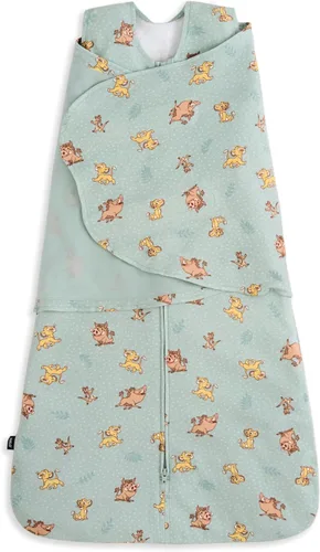 Miniatura 10 de HALO 100% Cotton Sleepsack Swaddle, 3-Way Adjustable Wearable Blanket, TOG 1.5