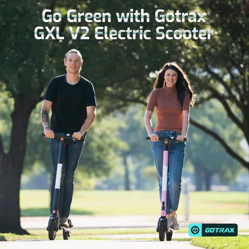 Miniatura 7 de Gotrax GXL V2 Electric Scooter for Adult, 8.5" Solid Tire Max 12 Mile 15.5Mph Speed Powered By 250W Motor, Foldable Commuting E Scooter for Adult