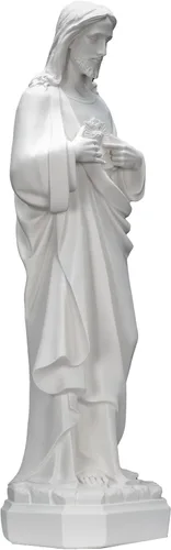 Miniatura 4 de Estatuas blancas del Sagrado Corazón de Jesús Made in Italy/Imagenes Blancas Sagrado Corazon de Jesus Hecha e Italia 31