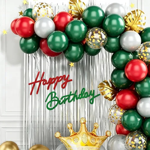 Miniatura 11 de TONIFUL Cartel de feliz cumpleaños para telón de fondo, pancarta de fieltro negro, incluye pegamento de puntos, perfecto para telón de fondo