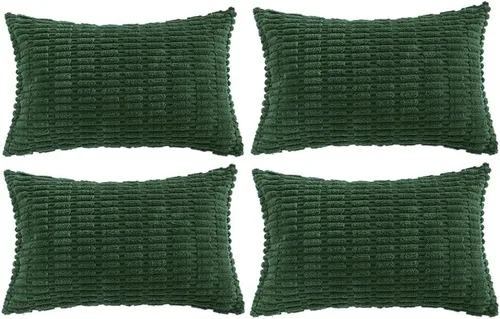 Miniatura 25 de Fancy Homi - Paquete de 2 fundas de almohada decorativas de color taupe de 22 x 22 pulgadas para sala de estar, sofá, cama, estilo rústico, bohemio