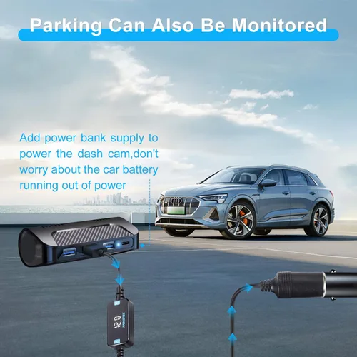 Miniatura 2 de FARSENSE Adaptador USB A a enchufe de cigarrillos de 12V - Cable convertidor de enchufe de encendedor de cigarrillos de coche de 5V DC USB C a 12V