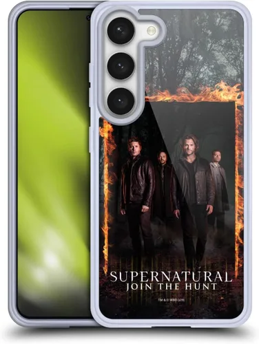 Miniatura 70 de Head Case Designs Supernatural Sam, Dean & Castiel Key Art - Funda de gel con licencia oficial [protección de grado militar] compatible con Google