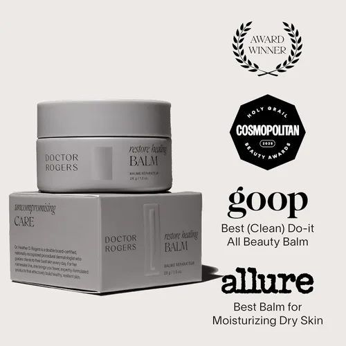 Miniatura 6 de Doctor Rogers Restore Bálsamo curativo. Ungüento curativo multiusos y gel de alivio hidratante, protege y alivia la piel lesionada, sensible y seca