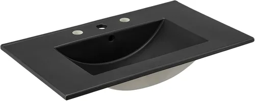 Miniatura 13 de Modway EEI-4837-WHI Cayman - Lavabo de baño de 30 pulgadas, color blanco