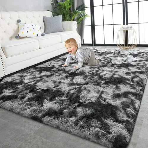 Miniatura 27 de TWINNIS - Alfombras muy suaves de pelo largo para interiores de 3 x 5 pies. Modernas alfombras de áreas de felpa para sala de estar, dormitorio