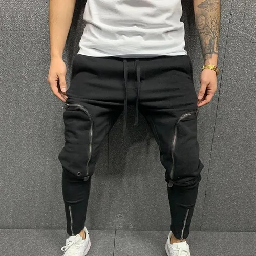 Miniatura 2 de BEUU Mens Joggers Sweatpants Slim Fit Mens Athletic Jogger Pants, Gym Workout Sweatpants for Men with Zipper Pockets