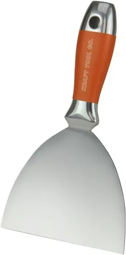 Miniatura 4 de Kraft Tool DW729PF - Cuchillo para juntas de acero inoxidable con mango de agarre seguro, 4 pulgadas
