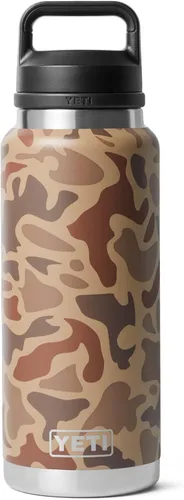 Miniatura 33 de YETI Rambler - Botella de 36 onzas, aislada al vacío, a prueba de fugas, de acero inoxidable con tapón para sorbos Aislamiento al vacío Azul marino