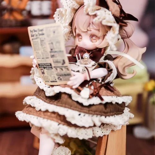Miniatura 8 de CALEMBOU BJD - Caja ciega de la serie Tesoros Vintage de 5.9 in, muñeca articulada de bola, linda muñeca de vestir con articulaciones, colección