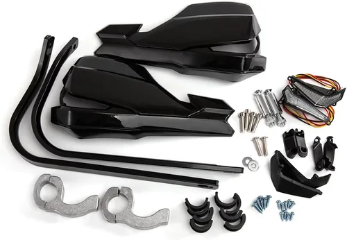 Miniatura 2 de Protectores de mano universales para motocicleta de 0.866 in, 0.984 in, 1.102 in, protector de manos para motocross, protector de cepillo para bici