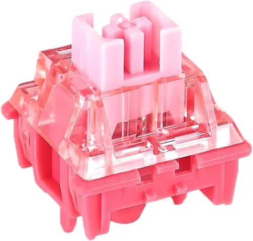 Miniatura 4 de Ranked RS-11 Pro Interruptores mecánicos para teclados mecánicos de juegos Montaje en PCB de 5 pines Pre lubricado Lineal 62cN por JWK