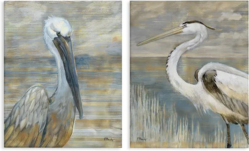 Miniatura 11 de Stupell Industries Pinturas pacíficas de naturaleza animal con pájaros azules encaramados, lienzo, 16 x 20 Stupell Industries · By Julia Purinton
