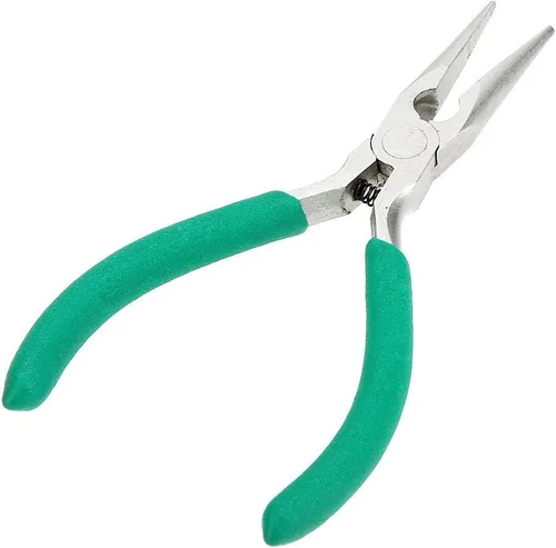 Miniatura 3 de ProsKit 1PK-036S - Alicates de punta larga con mango antideslizante, herramienta de corte de cable de 5.354 in
