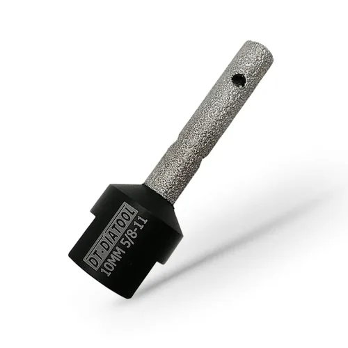 Miniatura 16 de DT-DIATOOL Dedo de diamante/broca de fresado de diámetro 1 "(25 mm) para agrandar o reparar agujeros de azulejos de porcelana, piedra superficial